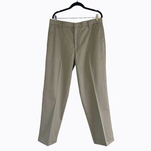 Dockers Men's Signature Khaki Flat Front Classic Fit Cotton Preppy Office 36x32